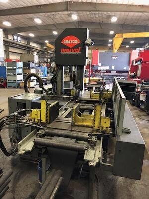 2013 MARVEL 380A-PC3-60 Vertical band Saws | Myers Technology Co., LLC