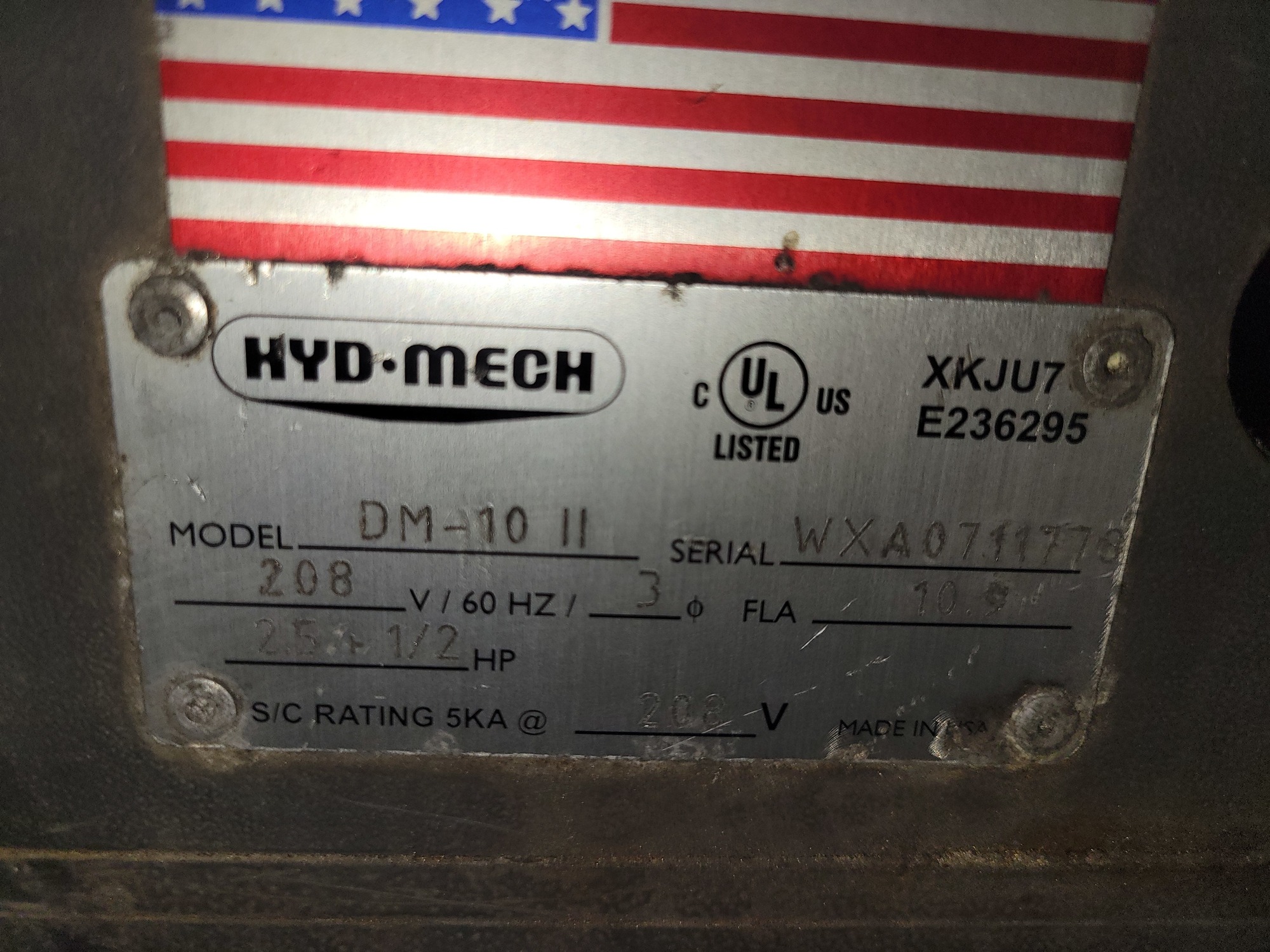 HYD-MECH DM-10 Horizontal Band Saws (Semi-Automatic) | Myers Technology Co., LLC