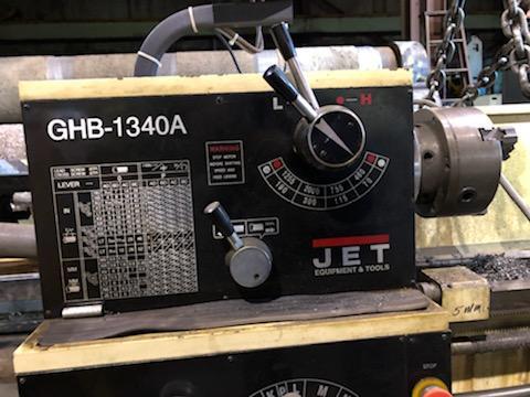 JET GHB-1340A Engine Lathes | Myers Technology Co., LLC