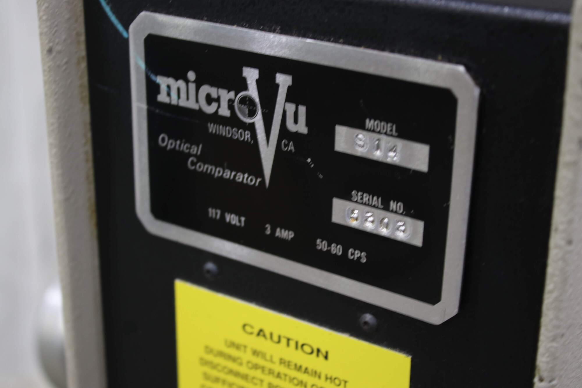 MICRO VU S-14 Comparators | Myers Technology Co., LLC