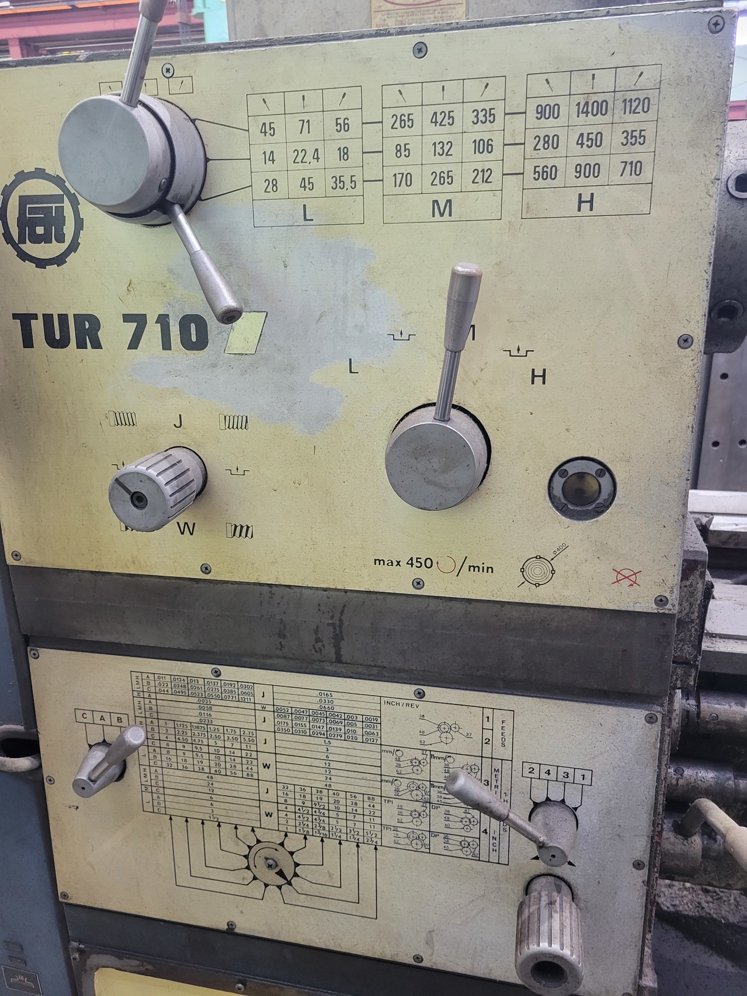 TOOLMEX TUR 710A Oil Field & Hollow Spindle Lathes | Myers Technology Co., LLC