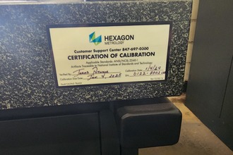 2022 HEXAGON 4.5.4 SF Coordinate Measuring Machines | Myers Technology Co., LLC (3)